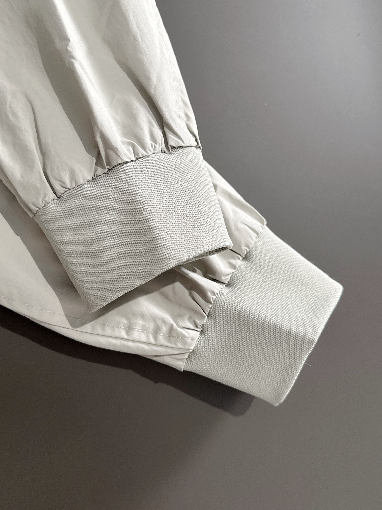 GUCCI x The North Face FW2024 Lightweight Nylon Zip-Up Jacket | Luxury Collaboration Windbreaker