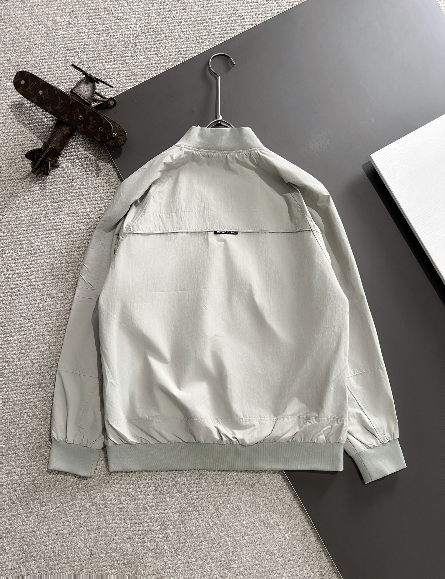 GUCCI x The North Face FW2024 Lightweight Nylon Zip-Up Jacket | Luxury Collaboration Windbreaker