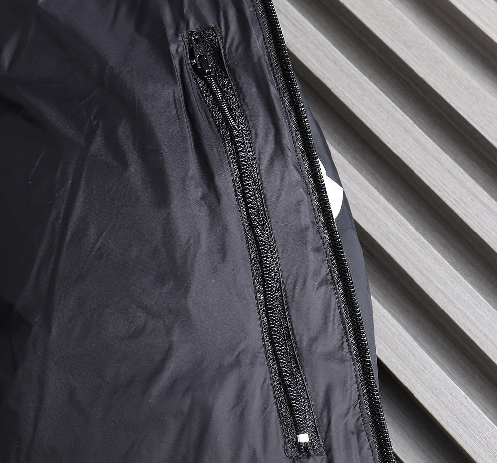 Moncler 2024 FW New Puffer Jacket | Unisex Colorblock Down Coat (M–3XL)