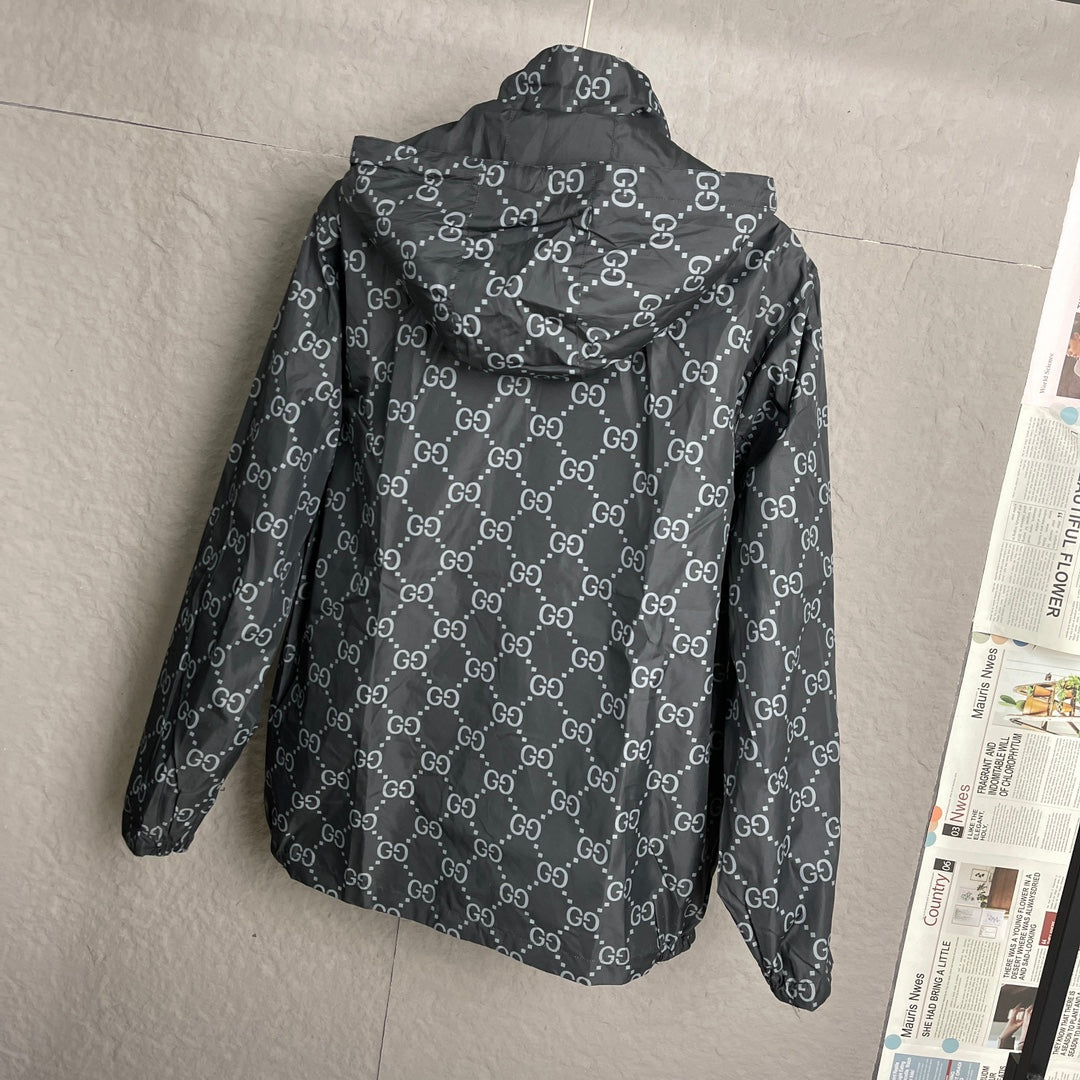 Gucci 21FW Double-Sided Vintage Logo Jacket | High-End Jacquard Design