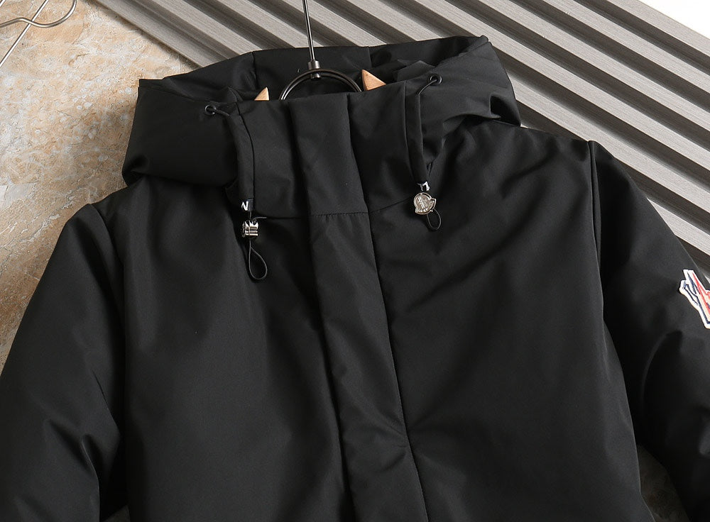 Moncler 2024 FW New Puffer Jacket | Unisex Colorblock Down Coat (M–3XL)