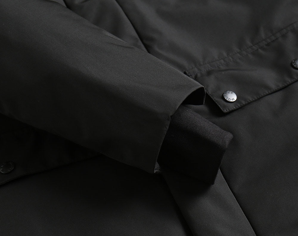 Moncler 2024 FW New Puffer Jacket | Unisex Colorblock Down Coat (M–3XL)