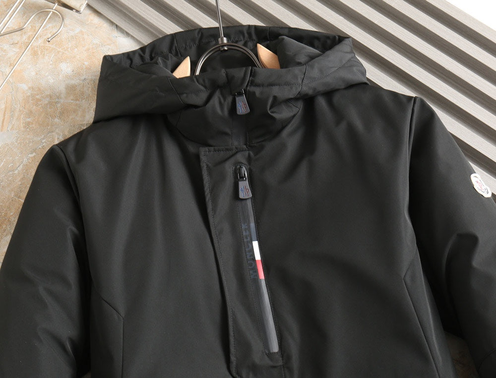 Moncler 2024 FW New Puffer Jacket | Unisex Colorblock Down Coat (M–3XL)