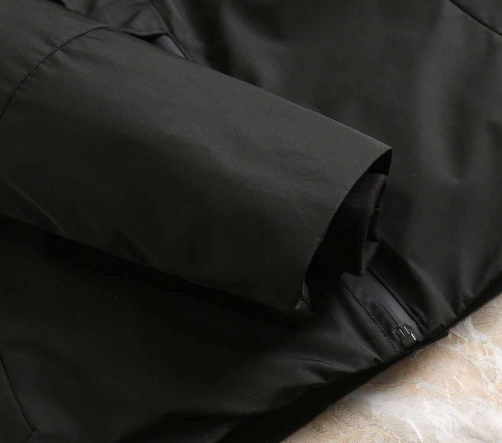 Moncler 2024 FW New Puffer Jacket | Unisex Colorblock Down Coat (M–3XL)