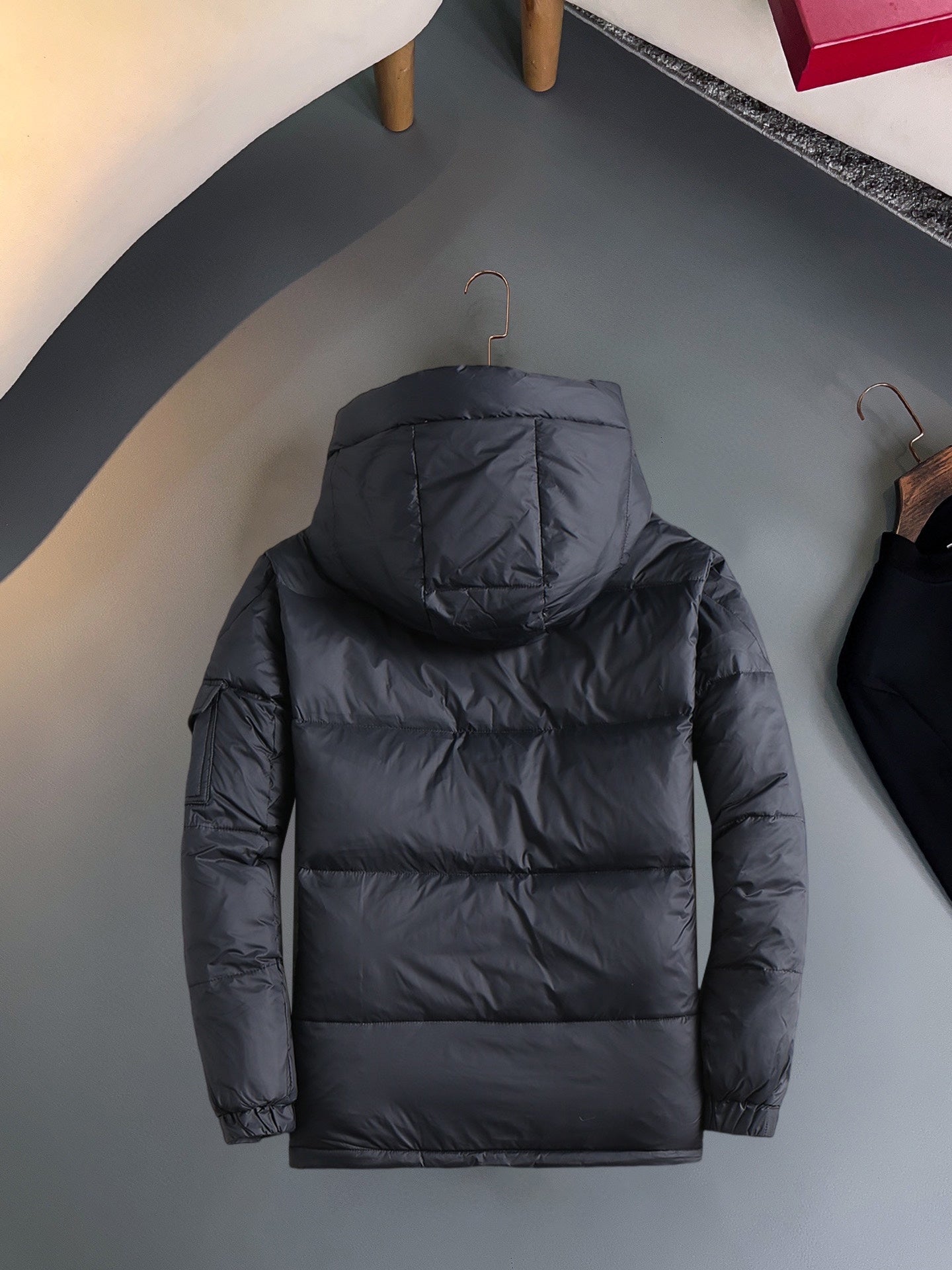 Moncler 2024 FW New Puffer Jacket | Unisex Colorblock Down Coat (M–3XL)
