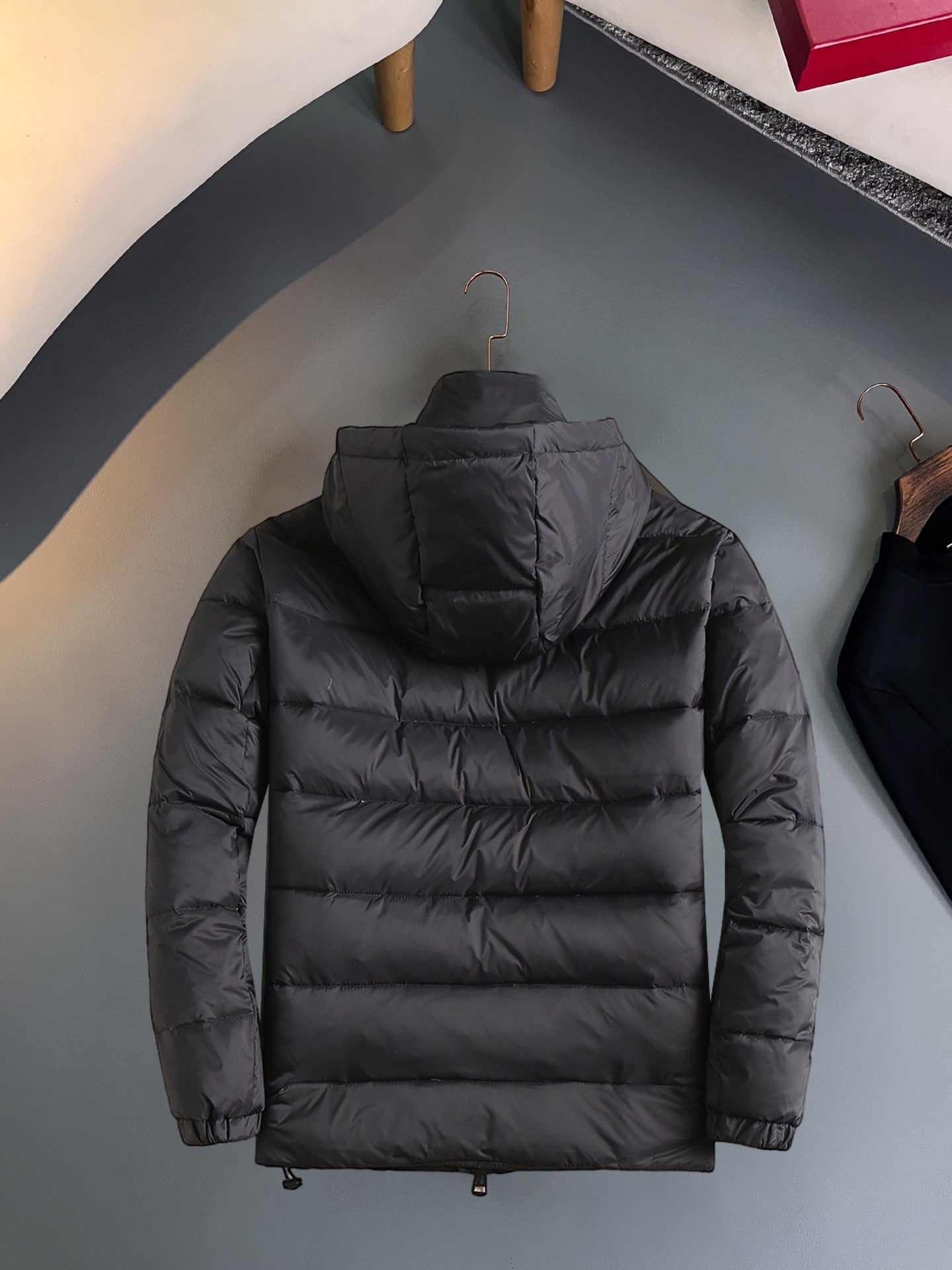 Moncler 2024 FW New Puffer Jacket | Unisex Colorblock Down Coat (M–3XL)