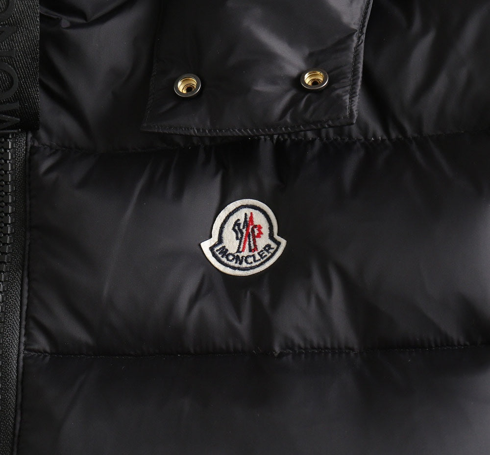 Moncler 2024 FW New Puffer Jacket | Unisex Colorblock Down Coat (M–3XL)