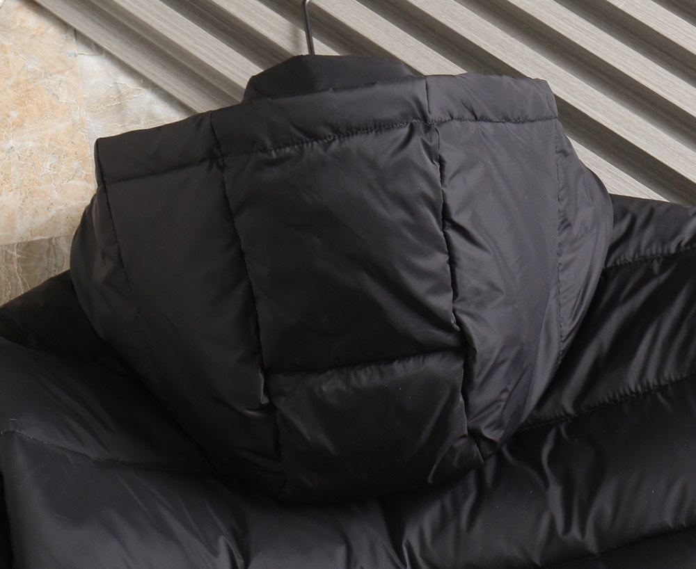 Moncler 2024 FW New Puffer Jacket | Unisex Colorblock Down Coat (M–3XL)