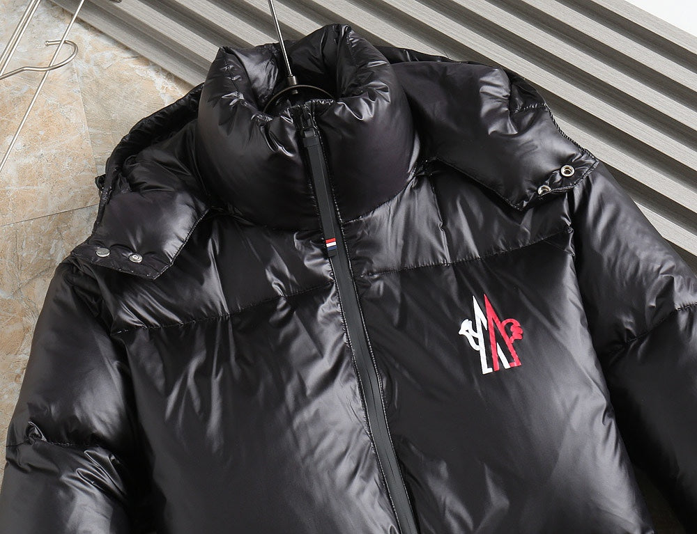 Moncler 2024 FW New Puffer Jacket | Unisex Colorblock Down Coat (M–3XL)