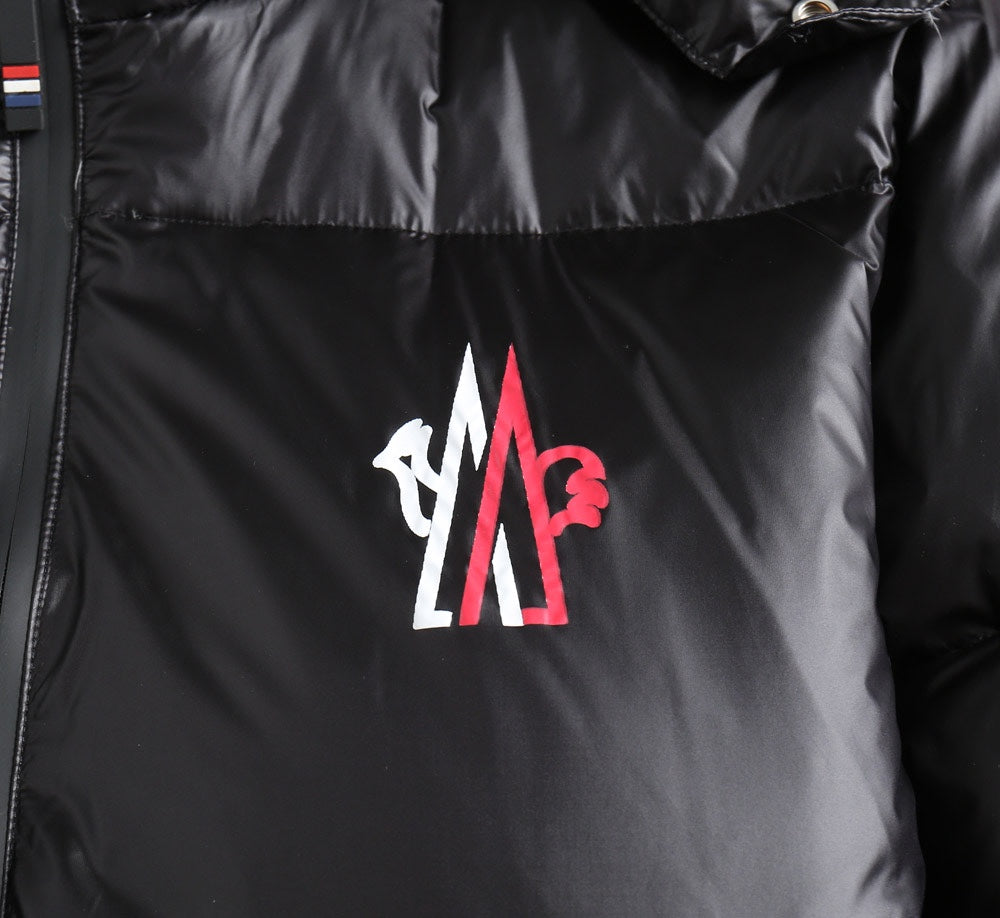 Moncler 2024 FW New Puffer Jacket | Unisex Colorblock Down Coat (M–3XL)