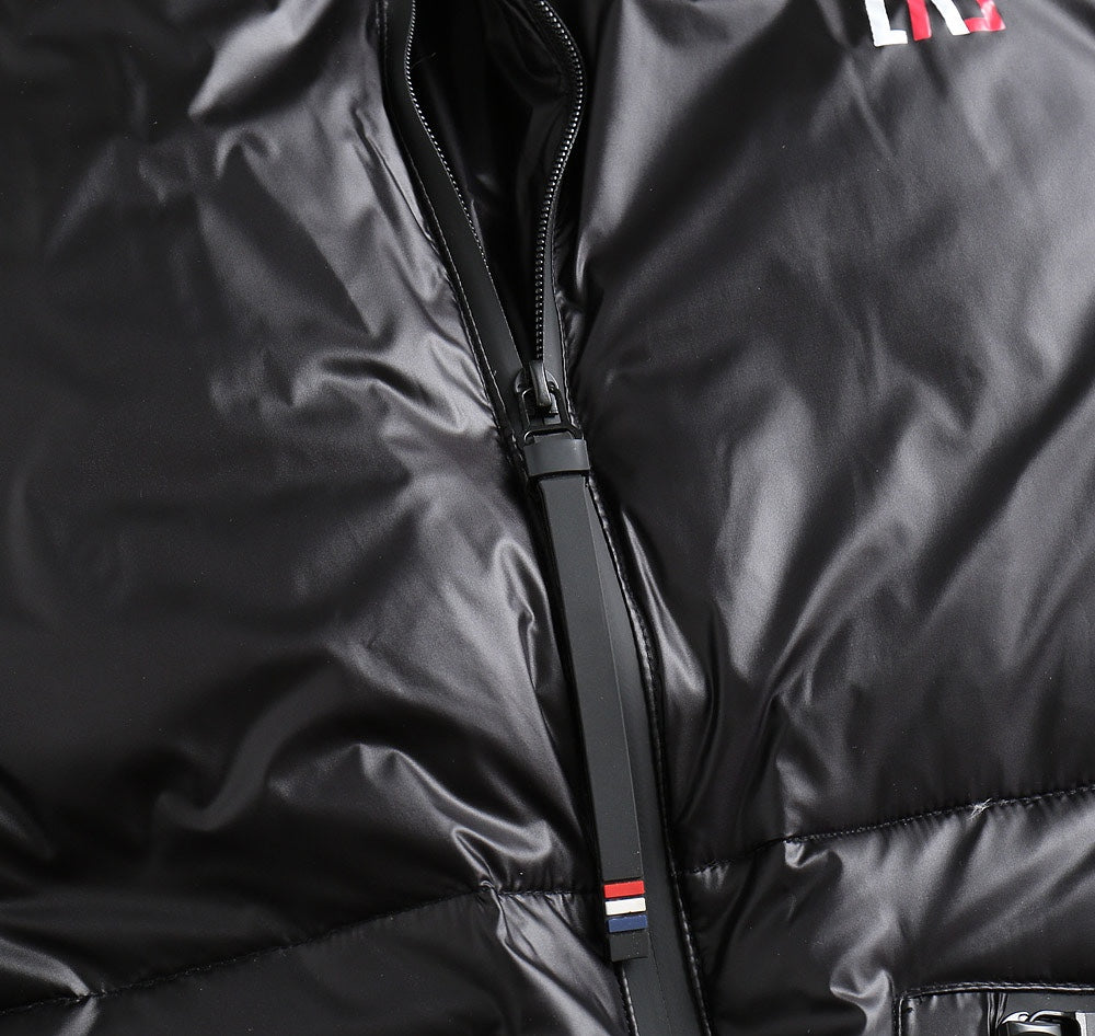Moncler 2024 FW New Puffer Jacket | Unisex Colorblock Down Coat (M–3XL)