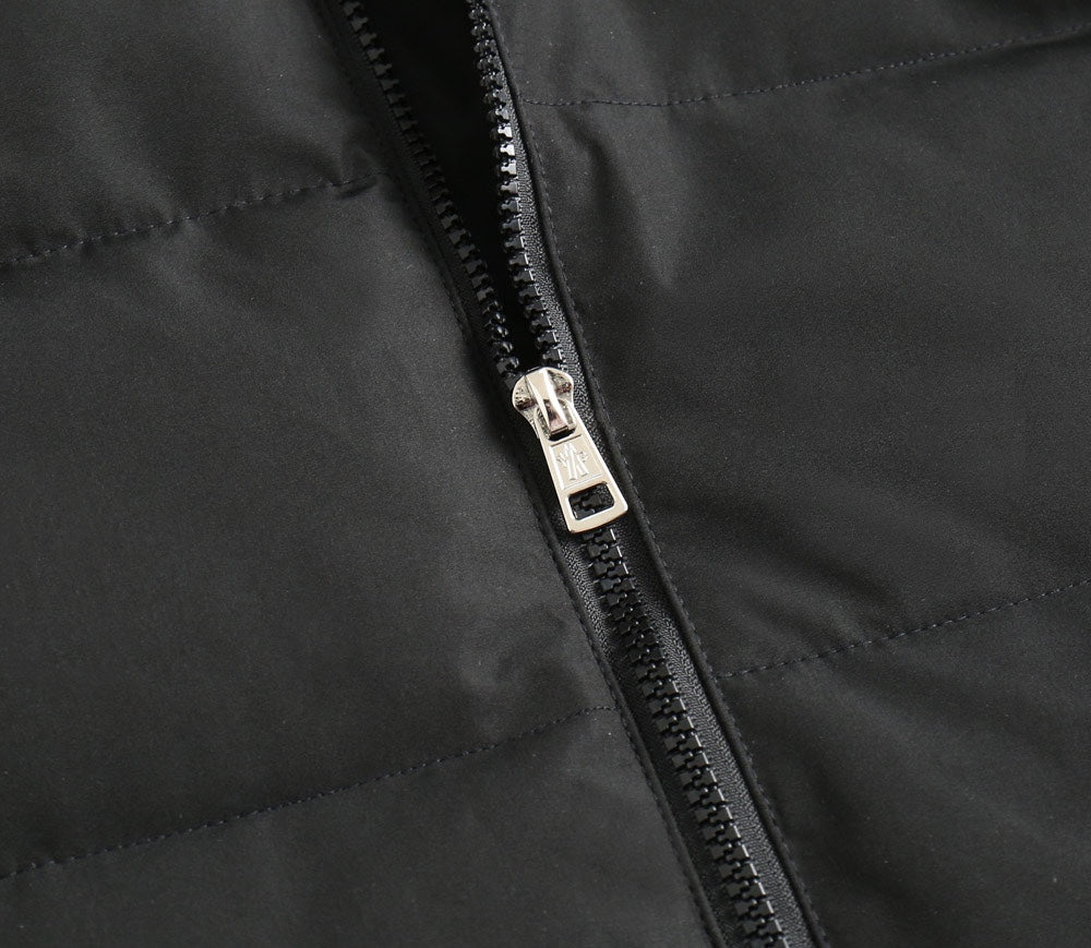 Moncler 2024 FW New Puffer Jacket | Unisex Colorblock Down Coat (M–3XL)