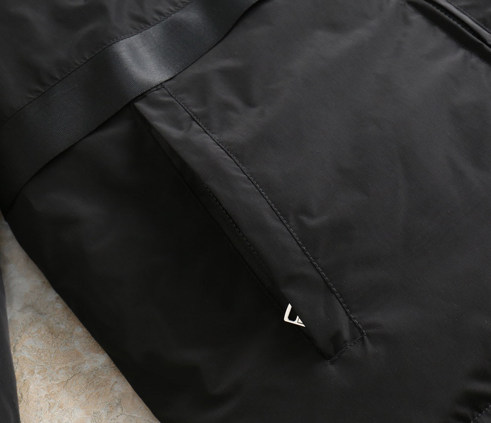 Moncler 2024 FW New Puffer Jacket | Unisex Colorblock Down Coat (M–3XL)