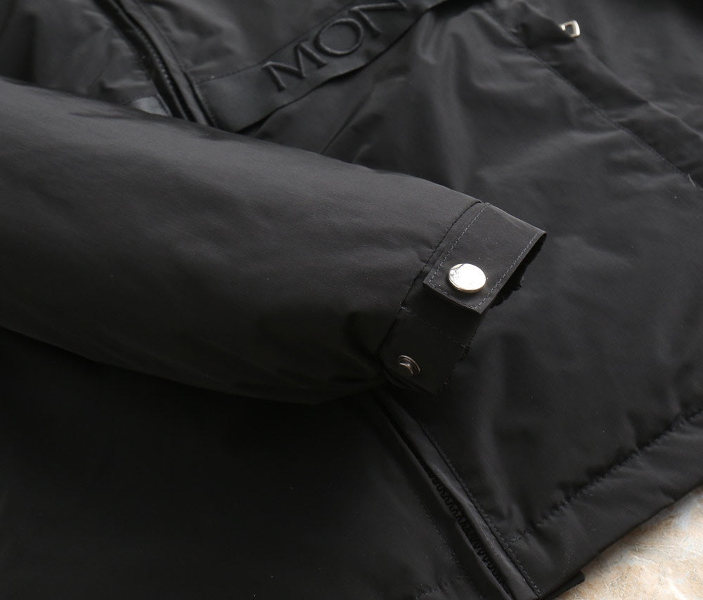 Moncler 2024 FW New Puffer Jacket | Unisex Colorblock Down Coat (M–3XL)