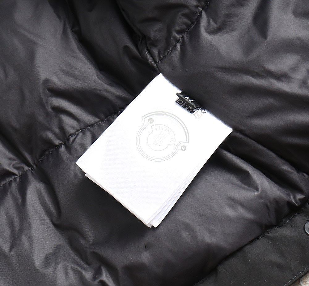 Moncler 2024 FW New Puffer Jacket | Unisex Colorblock Down Coat (M–3XL)