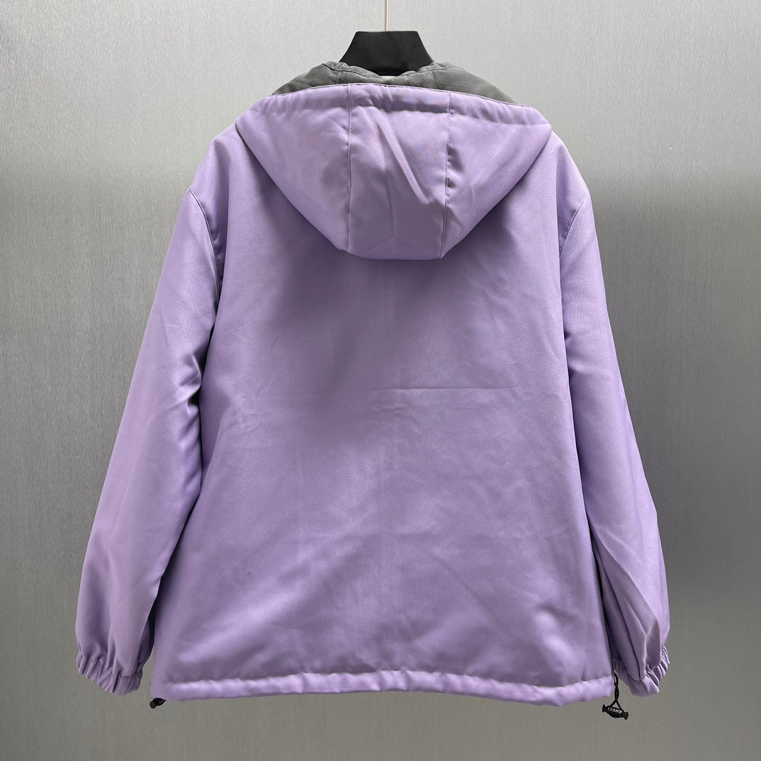 Gucci Reversible Nylon GG Zip Jacket | Luxury Designer Outerwear