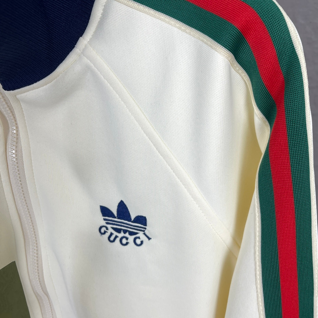 Gucci x Adidas 22FW Knit Jacket | Unisex Designer Collaboration