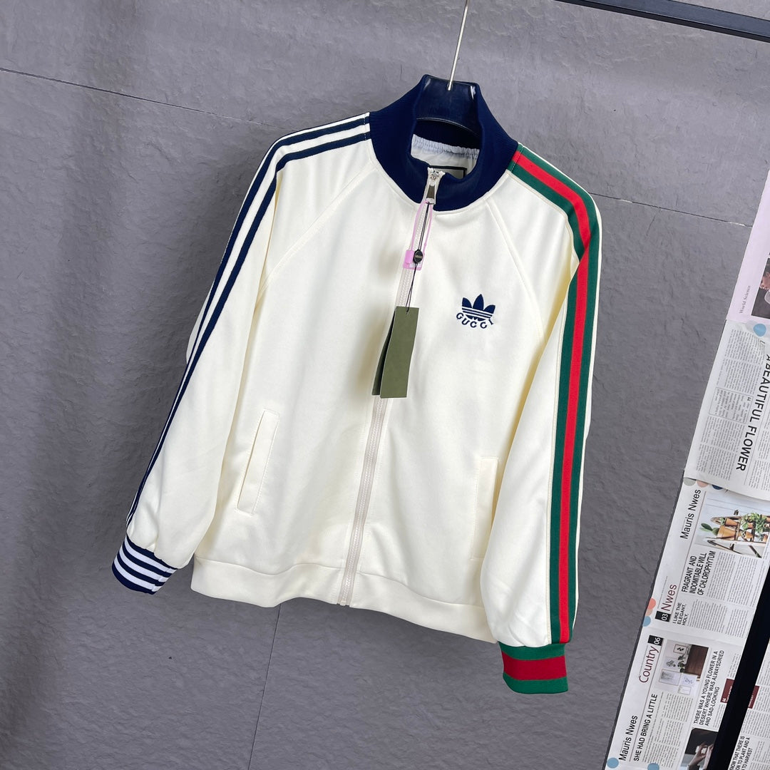 Gucci x Adidas 22FW Knit Jacket | Unisex Designer Collaboration