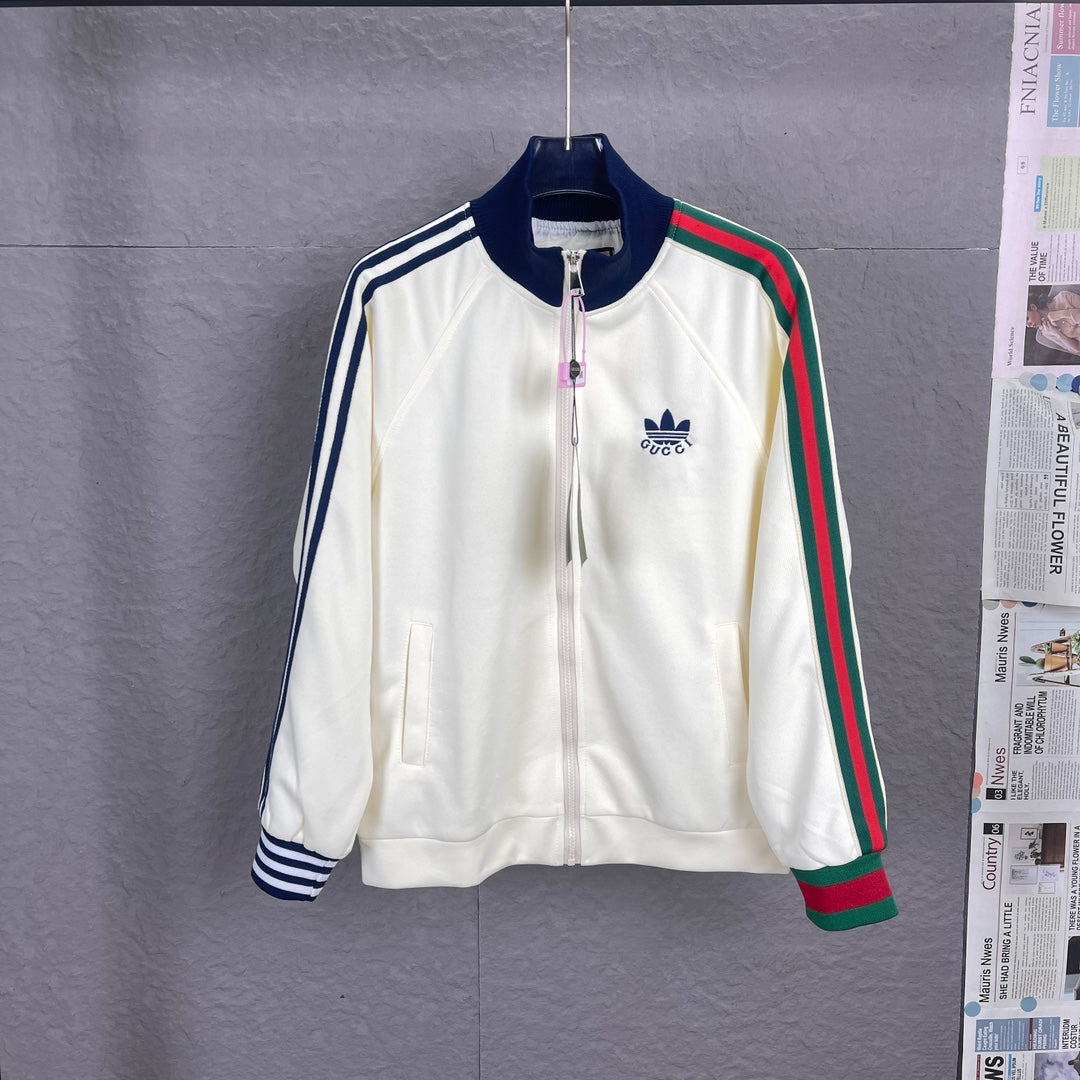 Gucci x Adidas 22FW Knit Jacket | Unisex Designer Collaboration