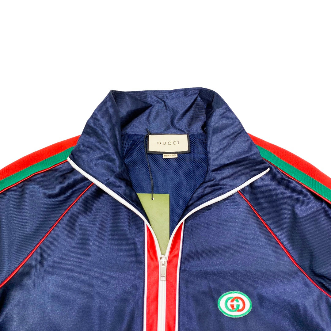 Gucci 21SS Red & Green Stripe Track Jacket | Unisex