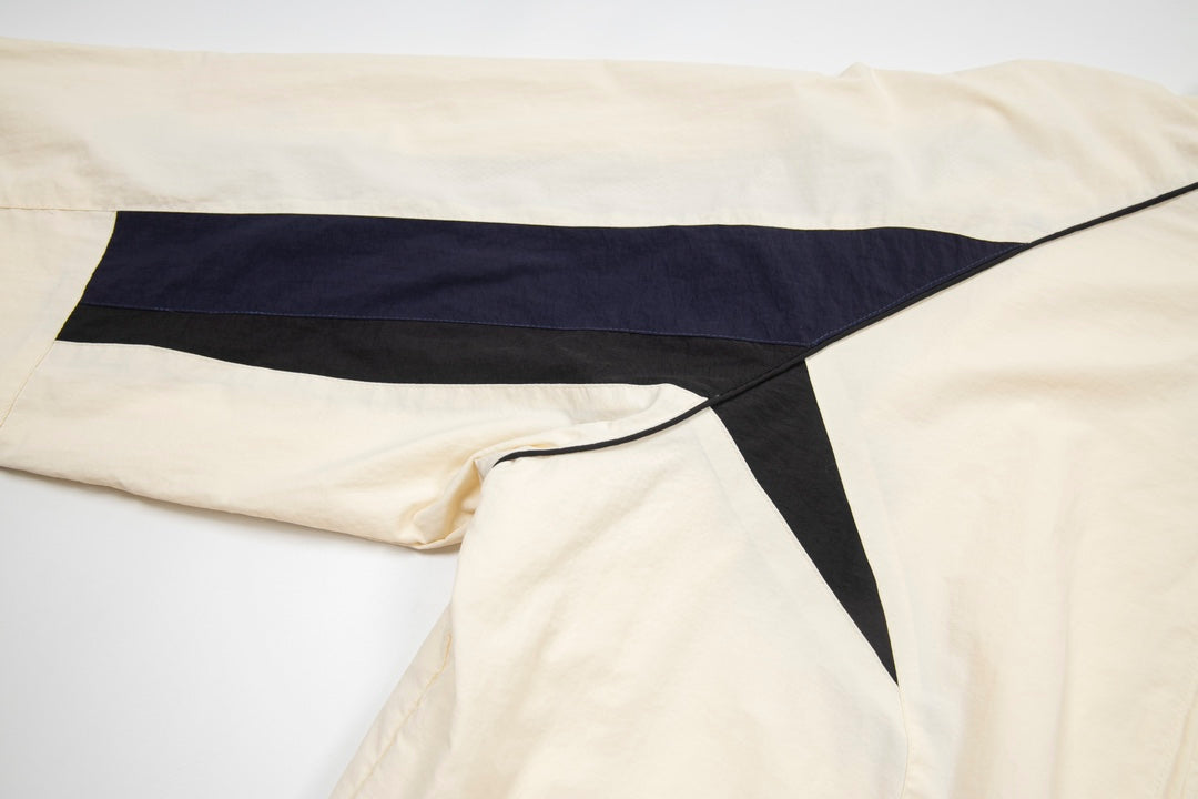 Balenciaga 23FW 3B Logo Runway Windbreaker Tracksuit | Unisex Oversized Jacket & Pants Set