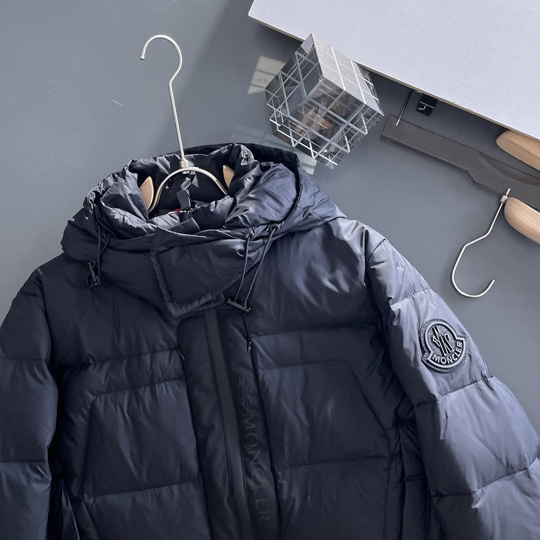 Moncler 2024 FW New Puffer Jacket | Unisex Colorblock Down Coat (M–3XL)