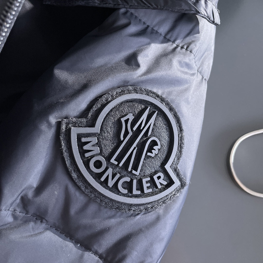 Moncler 2024 FW New Puffer Jacket | Unisex Colorblock Down Coat (M–3XL)