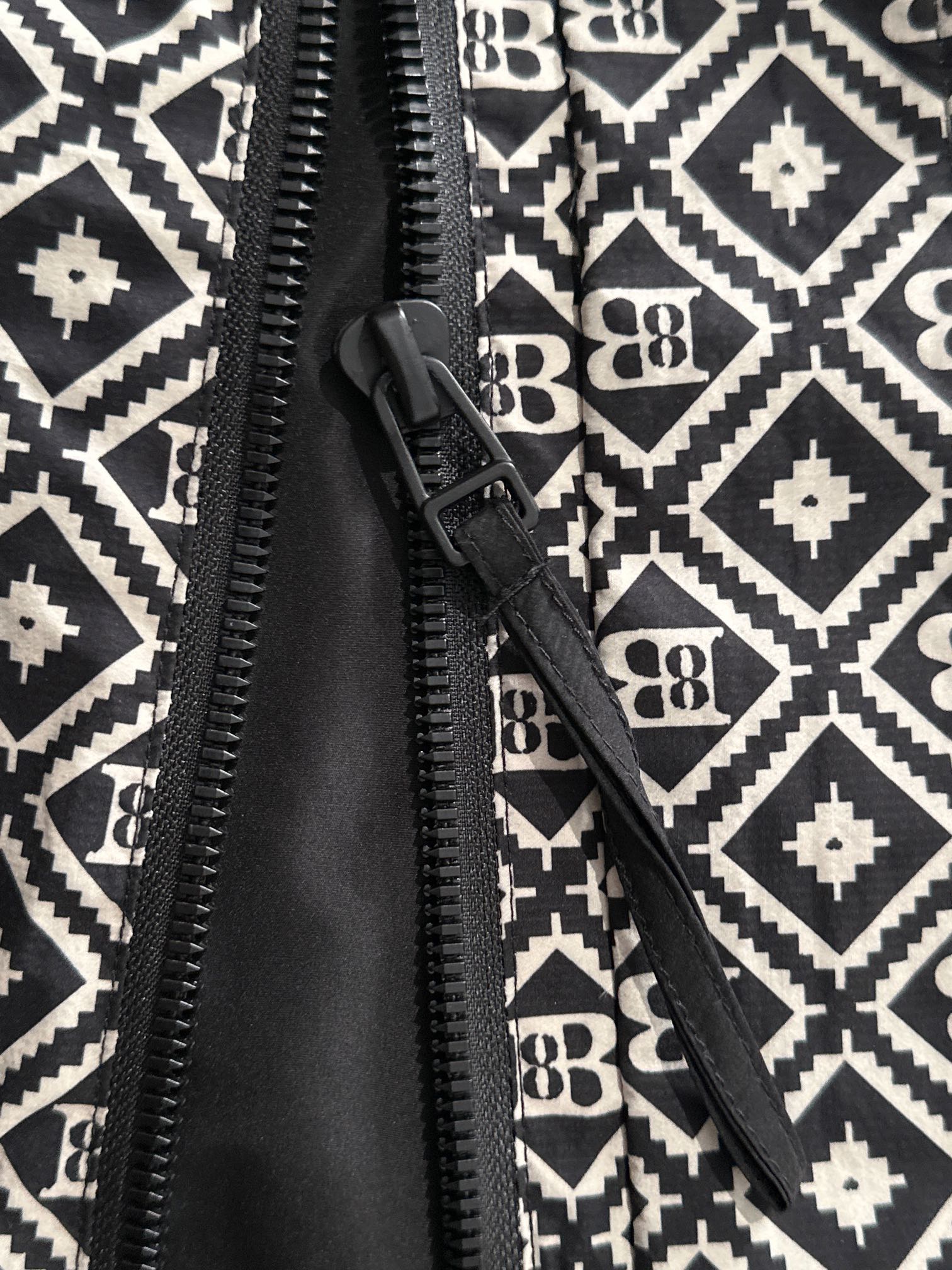 Balenciaga 2024 FW Hooded Nylon Windbreaker Jacket