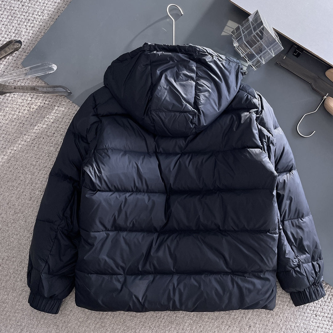 Moncler 2024 FW New Puffer Jacket | Unisex Colorblock Down Coat (M–3XL)