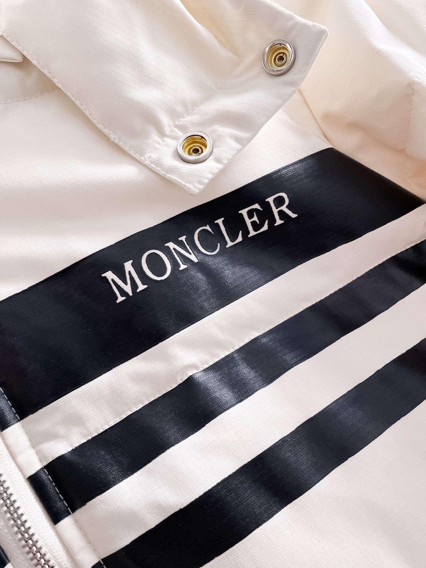 Moncler 2024 FW New Puffer Jacket | Unisex Colorblock Down Coat (M–3XL)