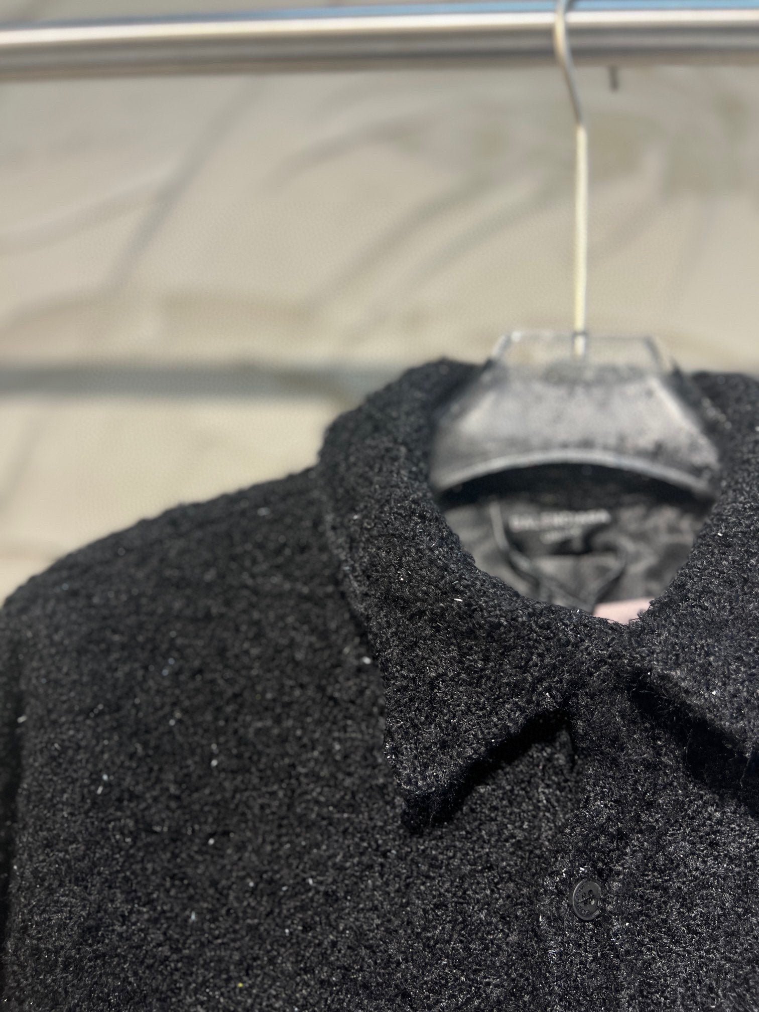 Balenciaga 24SS Early Spring Jacket – Tweed-Inspired Coat (Unisex)