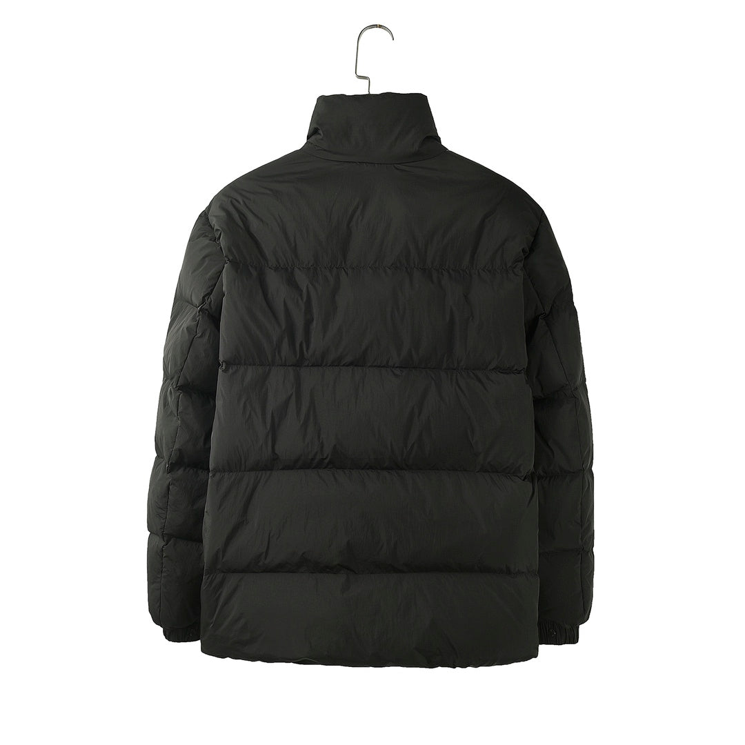 Moncler Citala 24FW Classic Logo Stand Collar Down Jacket | Black | Size S–XL