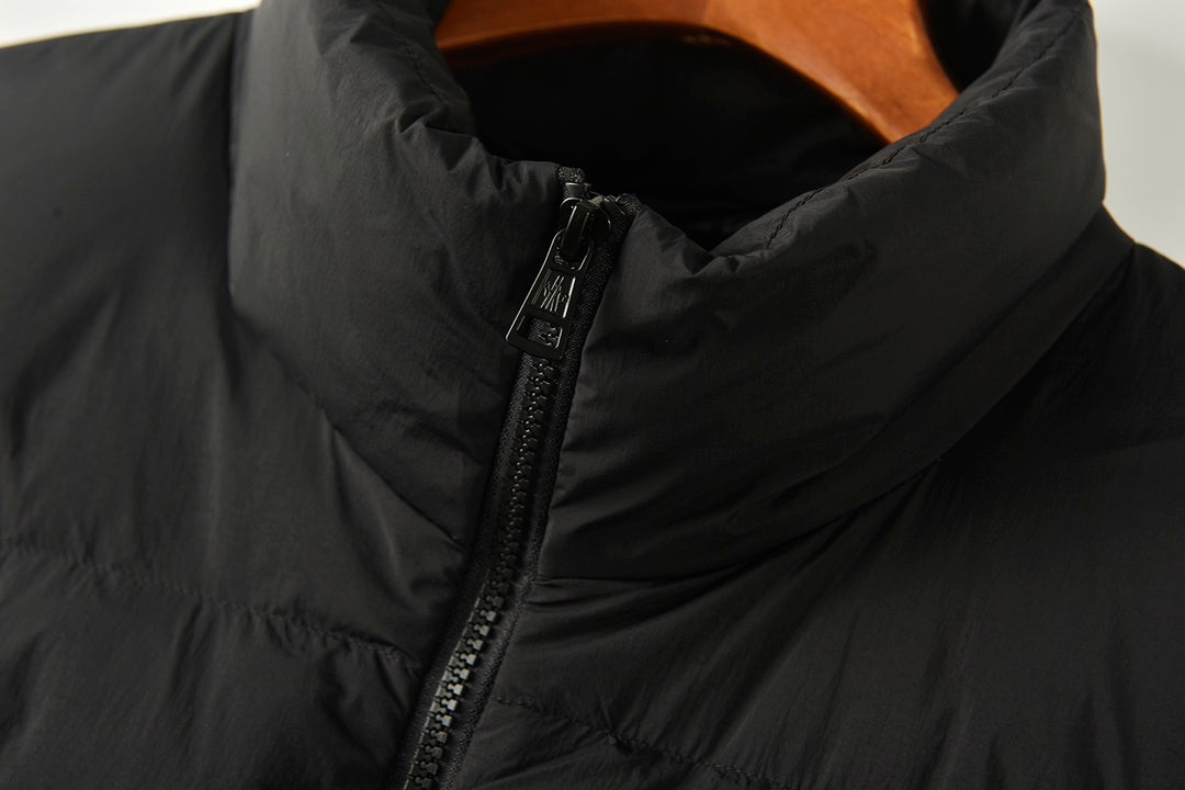 Moncler Citala 24FW Classic Logo Stand Collar Down Jacket | Black | Size S–XL