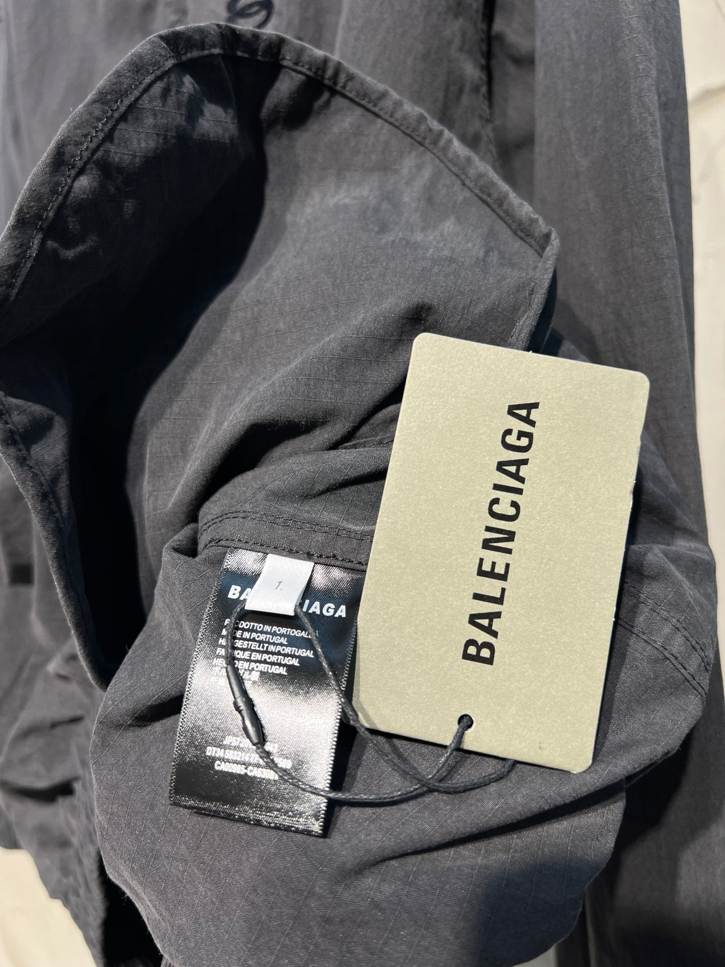 Balenciaga Fall/Winter New Spray-Wash Checkered Jacket & Pants Set (Unisex)
