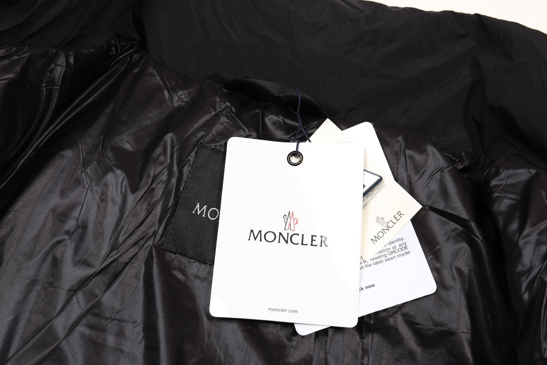 Moncler Citala 24FW Classic Logo Stand Collar Down Jacket | Black | Size S–XL