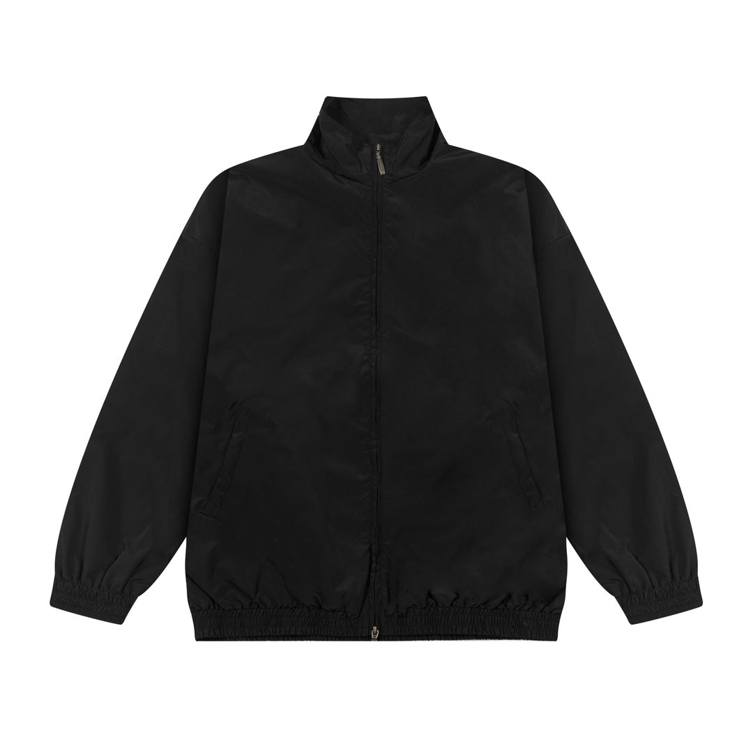 Balenciaga 24SS Technical Nylon High-Collar Jacket – Unisex