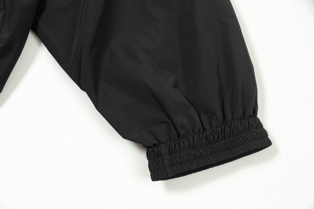 Balenciaga 24SS Technical Nylon High-Collar Jacket – Unisex