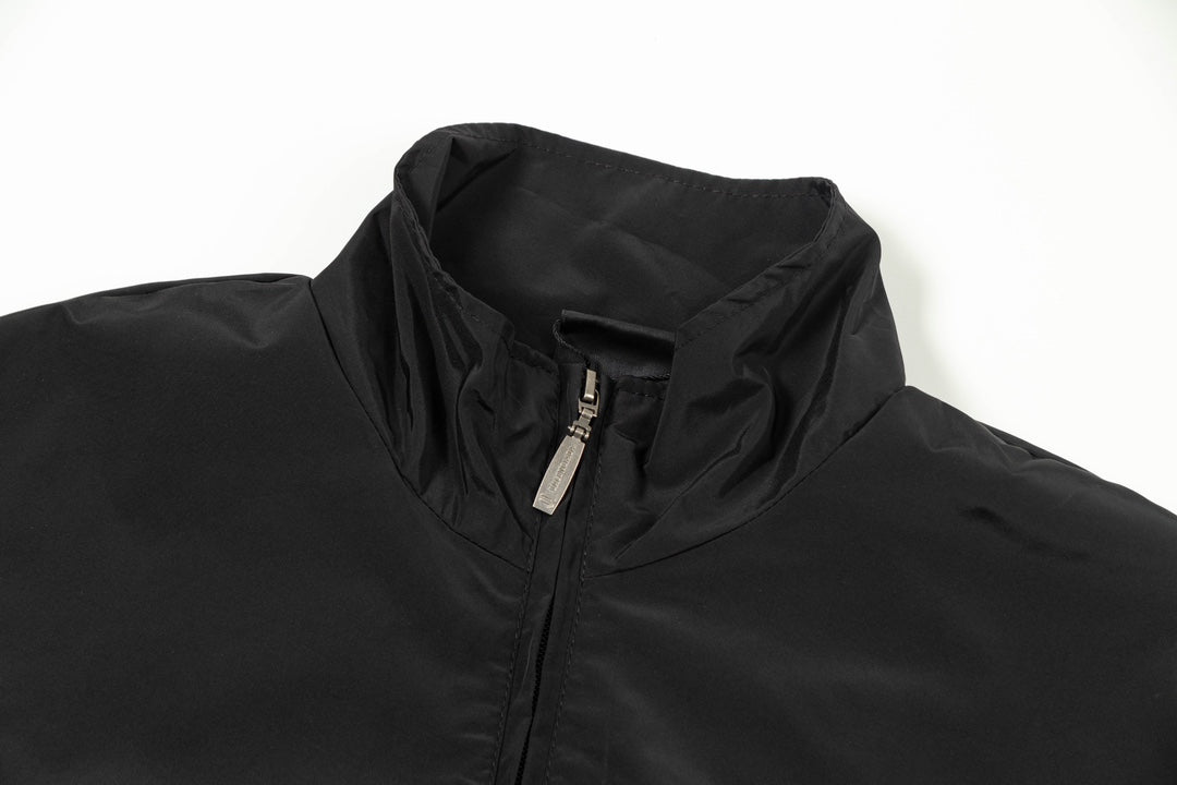 Balenciaga 24SS Technical Nylon High-Collar Jacket – Unisex