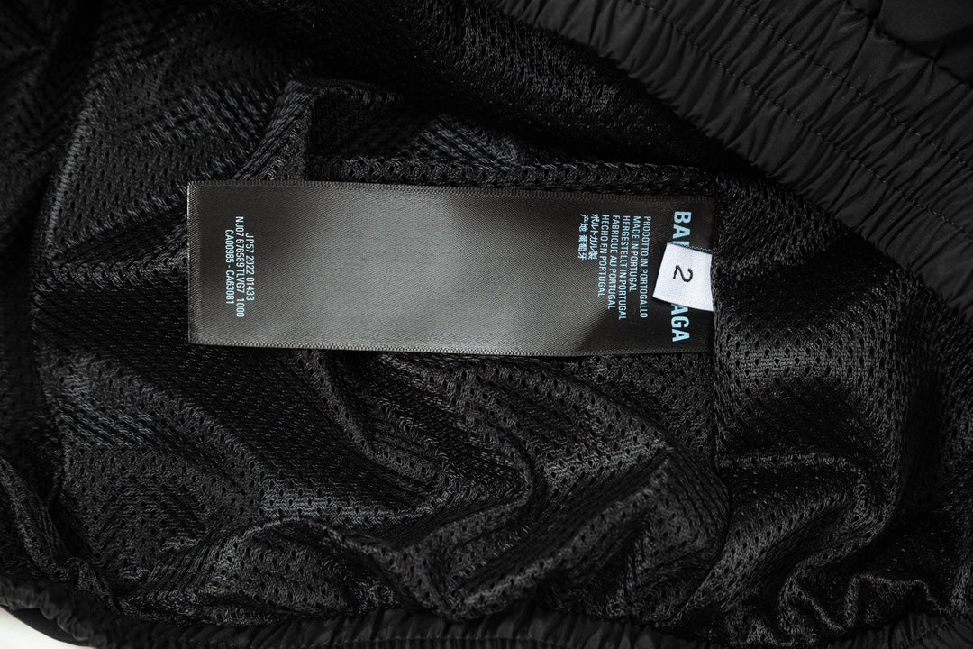 Balenciaga 24SS Technical Nylon High-Collar Jacket – Unisex