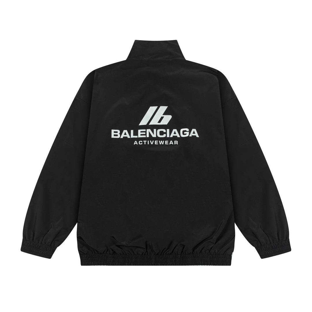 Balenciaga 24SS “Fal Sport Series” Reflective High-Collar Jacket – Unisex