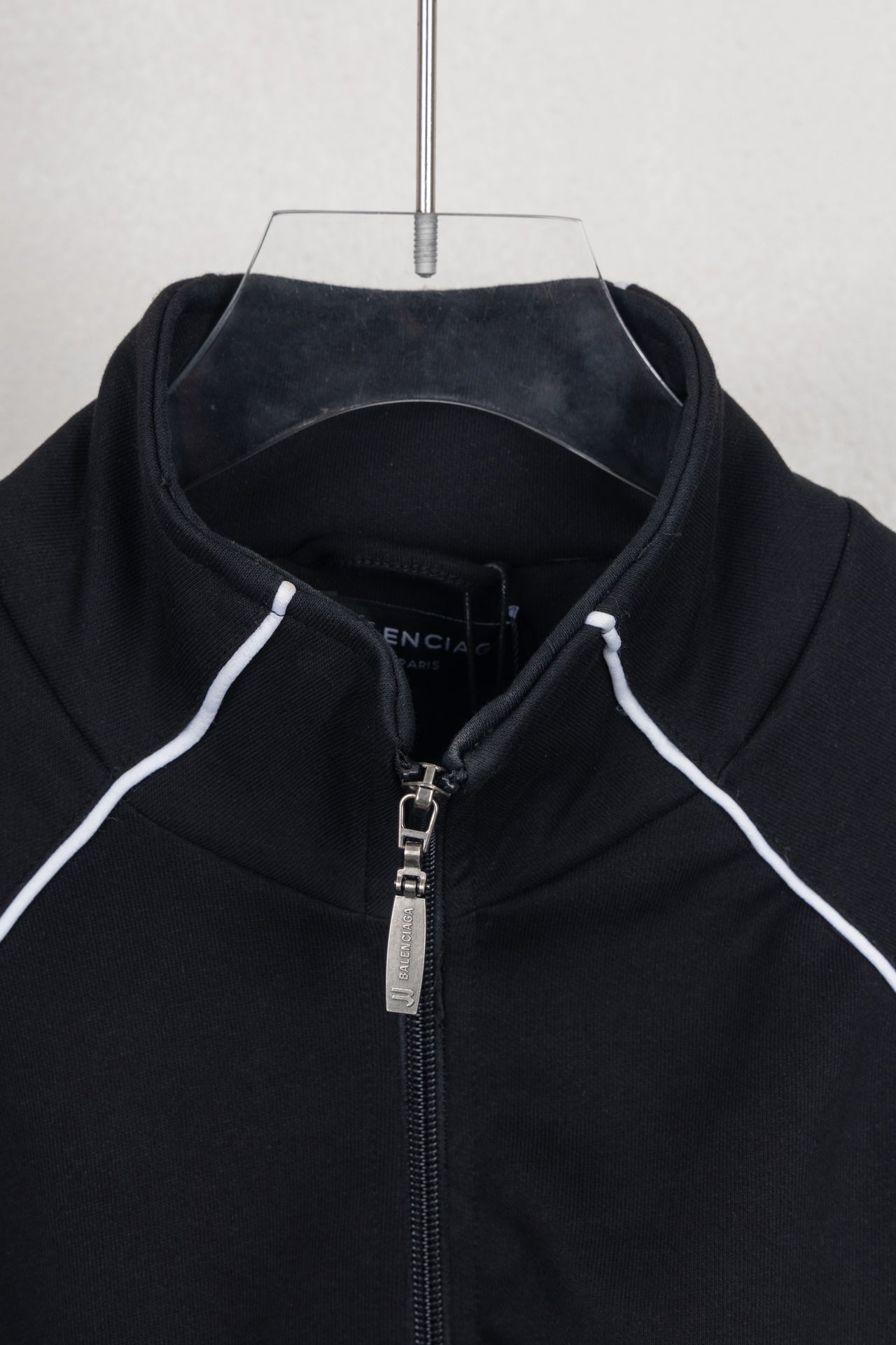 Balenciaga 3B Embroidered High-Collar Cotton Jacket – Unisex