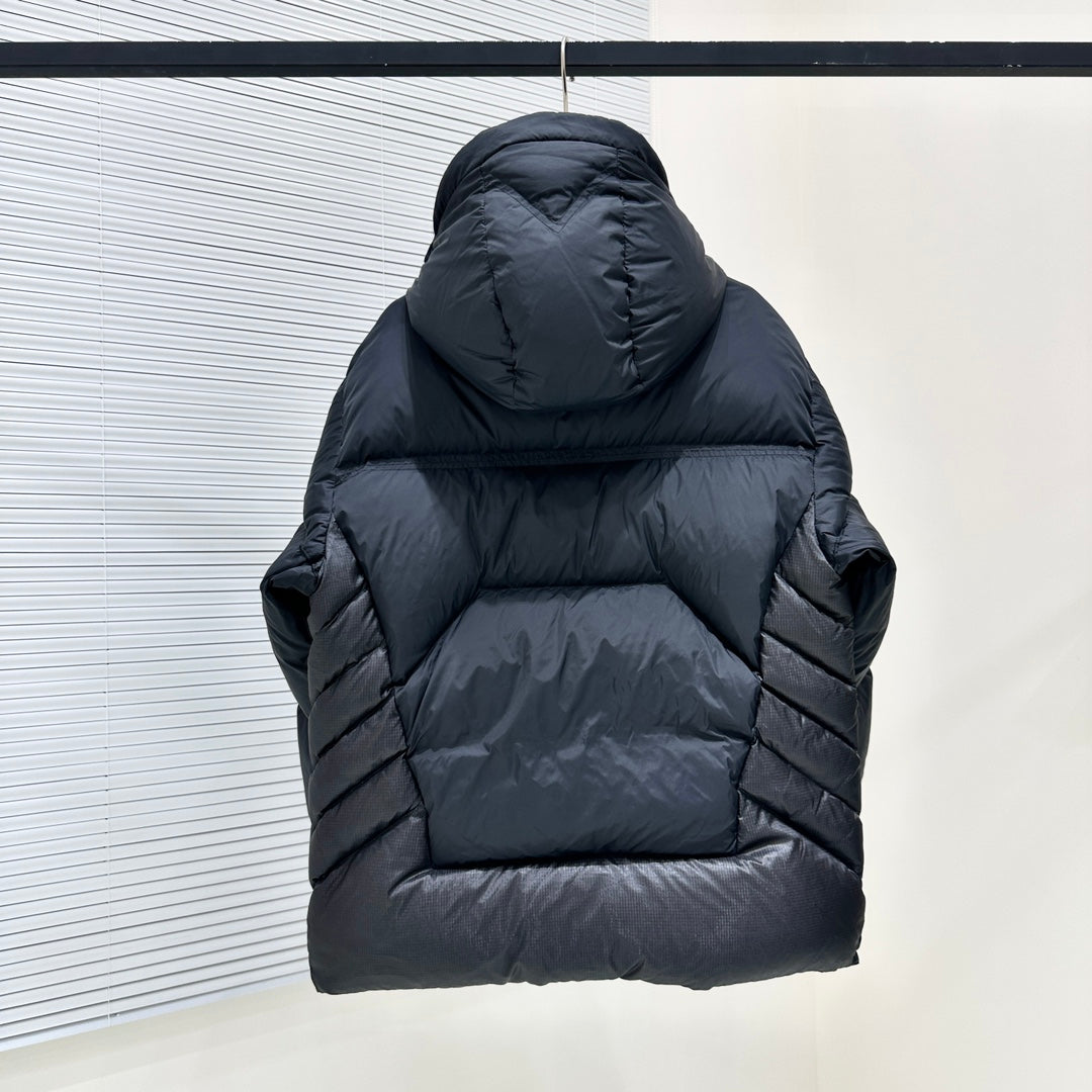 Moncler Jarama "Black Samurai" Short Down Jacket | Sizes 1–5