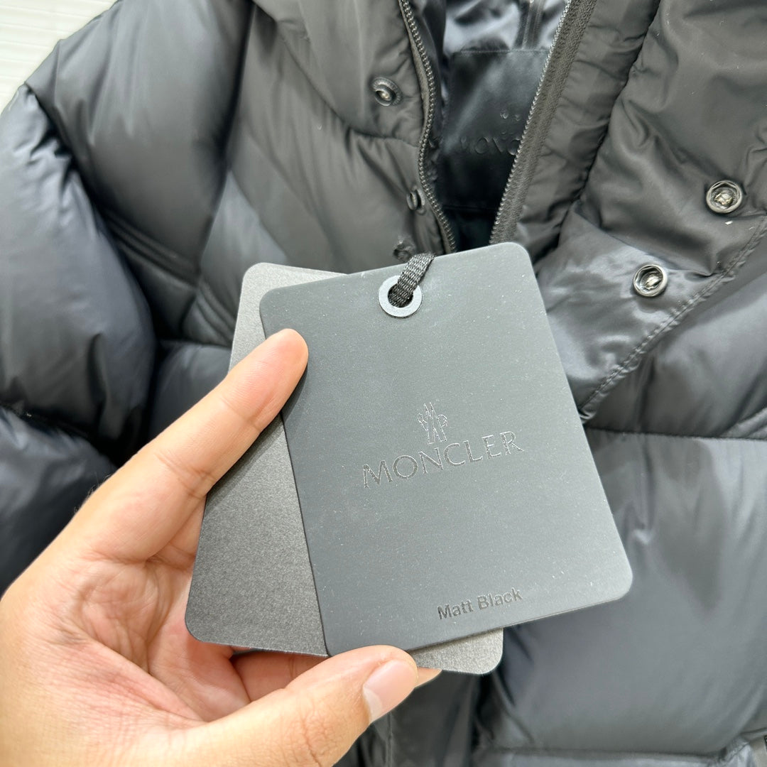 Moncler Jarama "Black Samurai" Short Down Jacket | Sizes 1–5