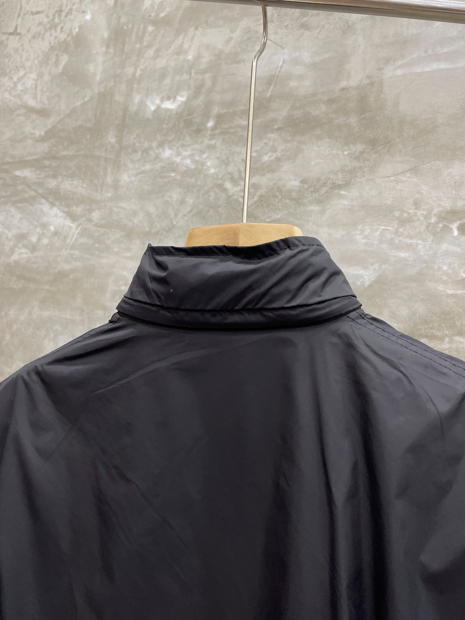Balenciaga 24SS Oversized Detachable-Sleeve Technical Jacket – Black