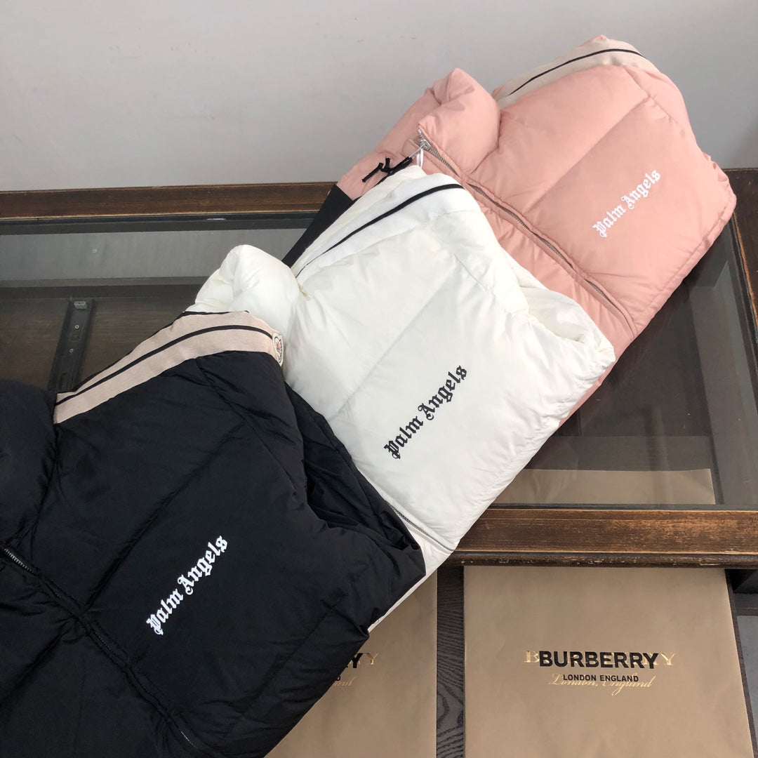 Moncler x Palm Angels 2024 Down Jacket | Color Stripe Detail | Sizes 1–5