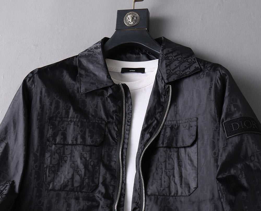 Dior Fall Collection Classic Tailored Jacket – Black