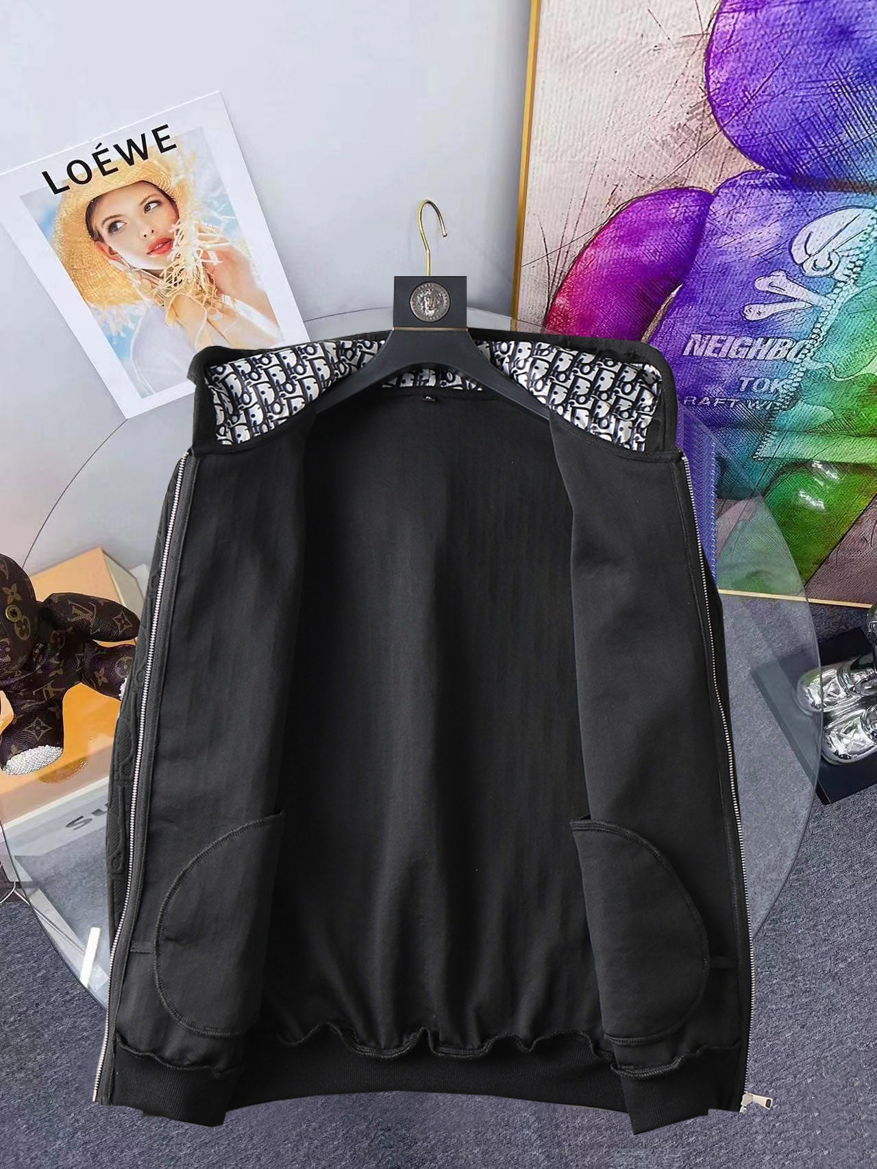 Dior Fall Collection Classic Tailored Jacket – Black