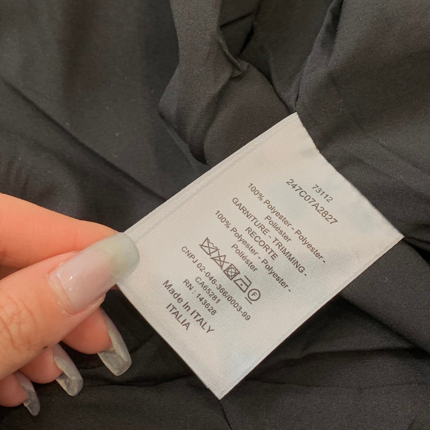 Dior 2025 Fall/Summer Classic Jacket – Black