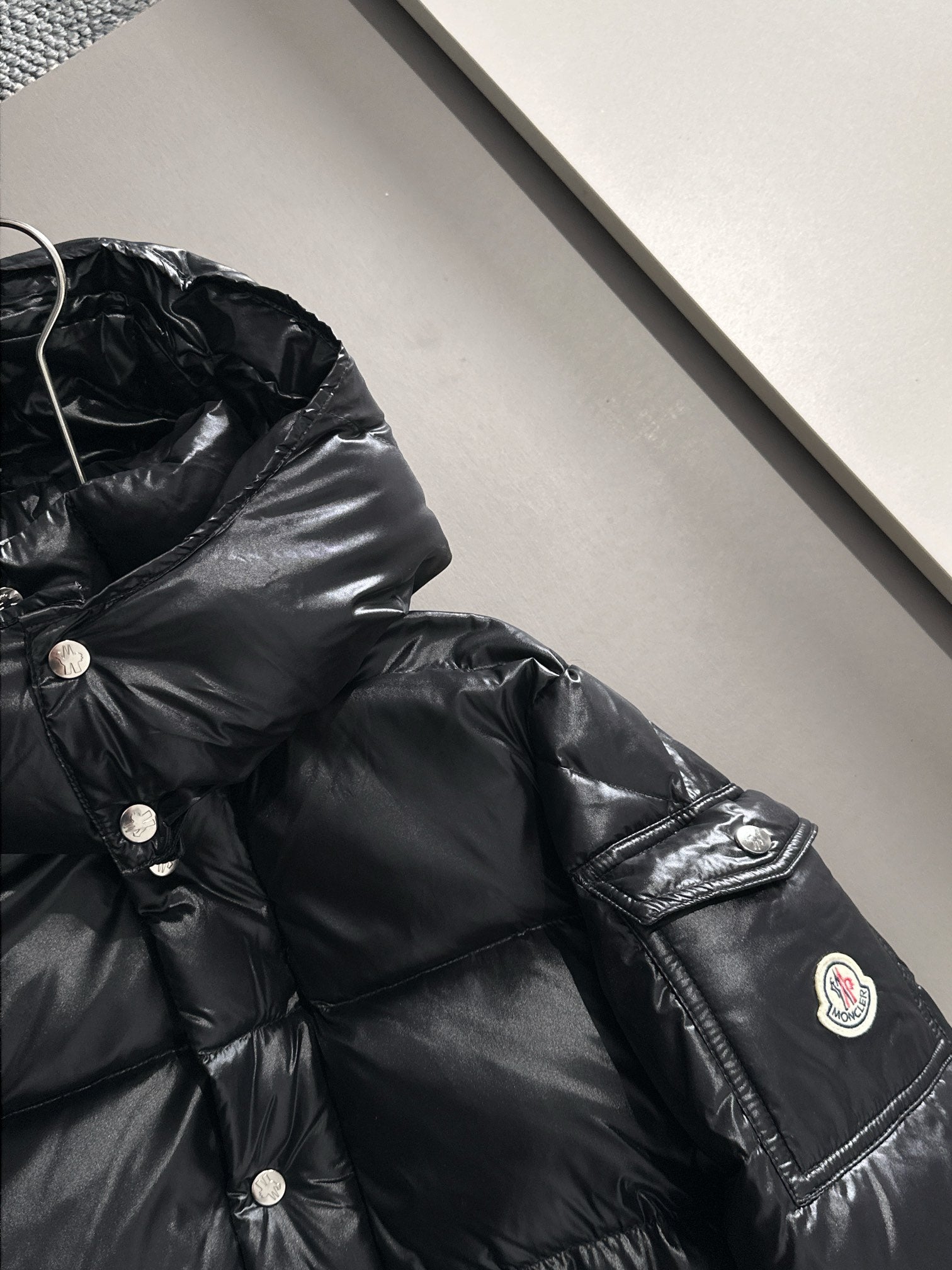 Moncler Maya Hanoverian Long Down Jacket | 2022 FW New Collection | Sizes 1–6
