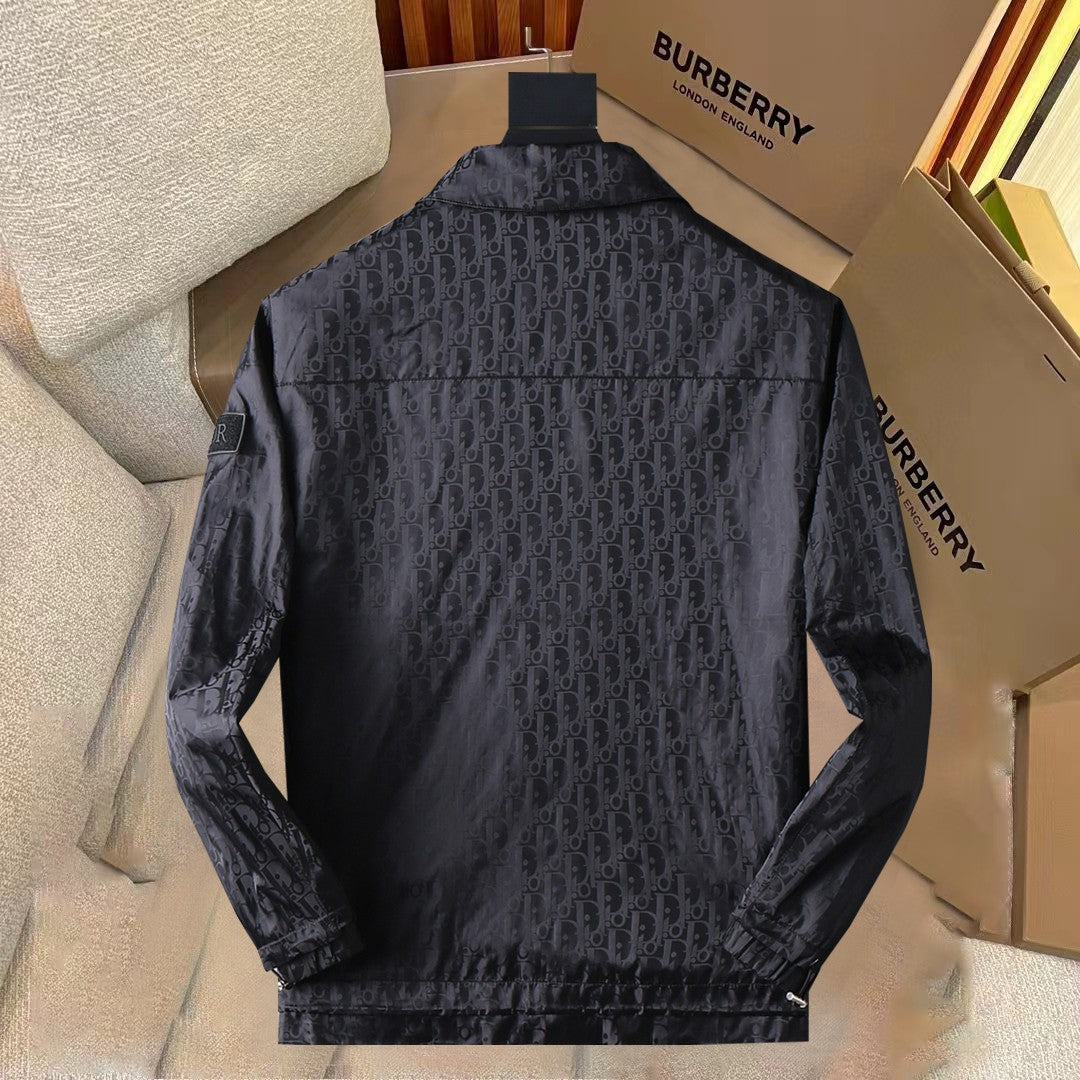 Dior 2025 Early Fall Reversible Hooded Jacket – Luxury Casual Outerwear